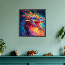 Load image into Gallery viewer, Diamond Painting - Full Round - Colorful Dragon (30*30CM)