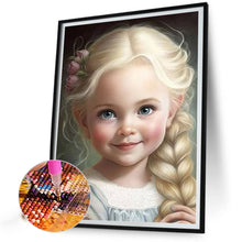 Load image into Gallery viewer, Diamond Painting - Full Square - little girl (30*40CM)