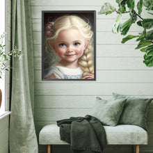 Load image into Gallery viewer, Diamond Painting - Full Square - little girl (30*40CM)