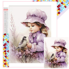 Load image into Gallery viewer, Diamond Painting - Full Square - little girl (40*50CM)