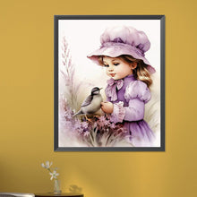 Load image into Gallery viewer, Diamond Painting - Full Square - little girl (40*50CM)