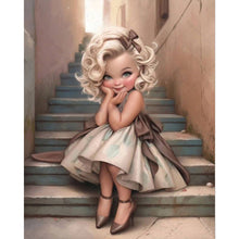 Load image into Gallery viewer, Diamond Painting - Full Square - little girl (40*50CM)