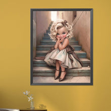 Load image into Gallery viewer, Diamond Painting - Full Square - little girl (40*50CM)