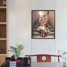 Load image into Gallery viewer, Diamond Painting - Full Square - little girl (40*50CM)