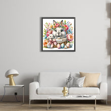 Load image into Gallery viewer, Diamond Painting - Full Square - easter bunny (40*40CM)