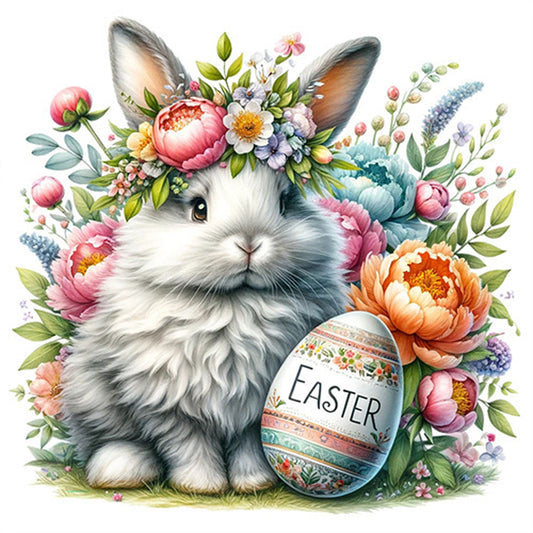 Diamond Painting - Full Square - easter bunny (40*40CM)