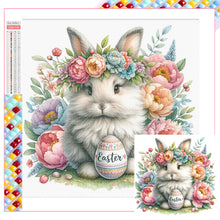 Load image into Gallery viewer, Diamond Painting - Full Square - easter bunny (40*40CM)