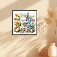 Load image into Gallery viewer, Diamond Painting - Full Round - Happy easter bunny (30*30CM)