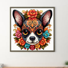 Load image into Gallery viewer, Diamond Painting - Full Round - Painted dog head (30*30CM)