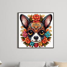 Load image into Gallery viewer, Diamond Painting - Full Round - Painted dog head (30*30CM)