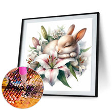 Load image into Gallery viewer, Diamond Painting - Full Round - budding rabbit (30*30CM)