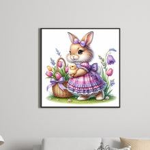 Load image into Gallery viewer, Diamond Painting - Full Round - cartoon bunny (30*30CM)
