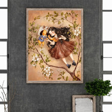 Load image into Gallery viewer, Diamond Painting - Full Round - girl (30*40CM)