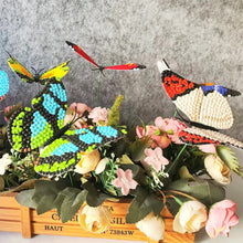 Load image into Gallery viewer, Diamond Painting Butterfly Garden Stake Patio Yard Decor DIY Crafts Kits for Kid