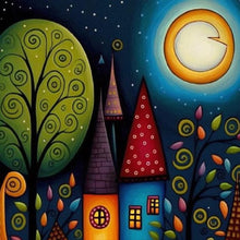Load image into Gallery viewer, Diamond Painting - Full Round - color house (30*30CM)