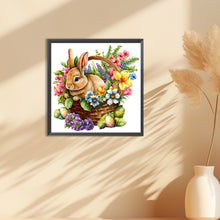 Load image into Gallery viewer, Diamond Painting - Full Round - easter bunny (30*30CM)