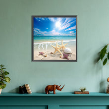 Load image into Gallery viewer, Diamond Painting - Full Round - beach starfish (30*30CM)