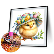 Load image into Gallery viewer, Diamond Painting - Full Round - easter chick (30*30CM)