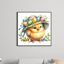 Load image into Gallery viewer, Diamond Painting - Full Round - easter chick (30*30CM)