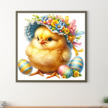 Load image into Gallery viewer, Diamond Painting - Full Round - easter chick (30*30CM)