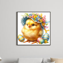 Load image into Gallery viewer, Diamond Painting - Full Round - easter chick (30*30CM)