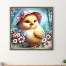 Load image into Gallery viewer, Diamond Painting - Full Round - easter chick (30*30CM)