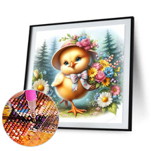 Load image into Gallery viewer, Diamond Painting - Full Round - easter chick (30*30CM)