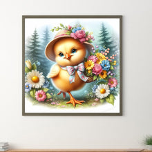 Load image into Gallery viewer, Diamond Painting - Full Round - easter chick (30*30CM)