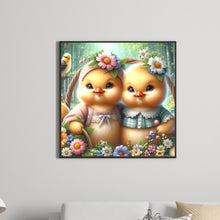 Load image into Gallery viewer, Diamond Painting - Full Round - easter chick (30*30CM)