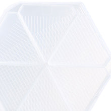 Load image into Gallery viewer, Large Capacity DIY Hexagonal Diamond Painting Tray Kit with Spoon Brush (Clear)