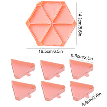 Load image into Gallery viewer, Large Capacity DIY Hexagonal Diamond Painting Tray Kit with Spoon Brush (Pink)