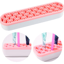 Load image into Gallery viewer, Diamond Painting Pen Holder Cosmetic Storage Box Desktop Brush Holder (Pink)