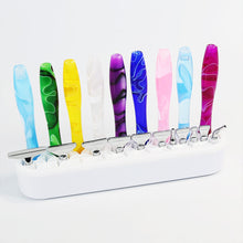 Load image into Gallery viewer, Diamond Painting Pen Holder Cosmetic Storage Box Desktop Brush Holder (White)