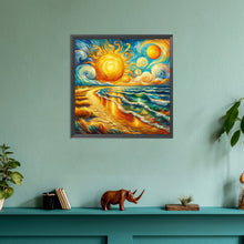Load image into Gallery viewer, Diamond Painting - Full Round - Van Gogh's view of the seaside (30*30CM)