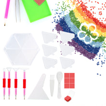 Load image into Gallery viewer, Diamond Painting Tool Accessory Tray Kit with Brush Spoon Pen Glue Clay (Set 1)