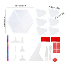 Load image into Gallery viewer, Diamond Painting Tool Accessory Tray Kit with Brush Spoon Glue Clays (Set 2)