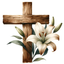 Load image into Gallery viewer, Diamond Painting - Full Square - cross lily (40*70CM)