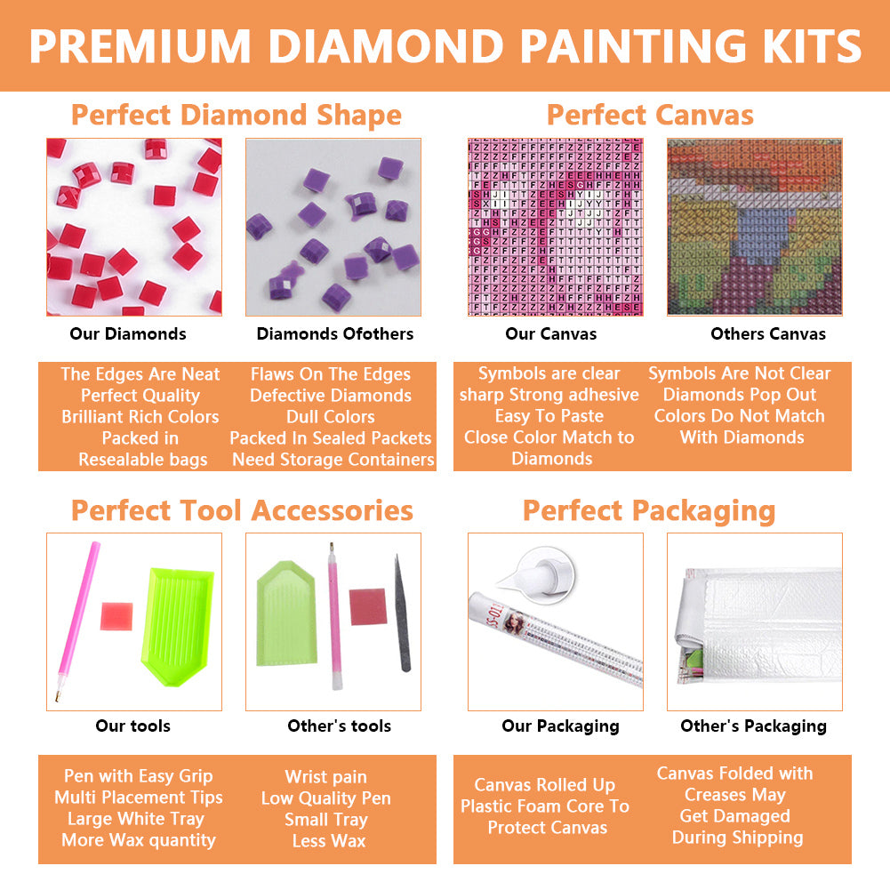 Diamond Painting - Full Square - Easter Egg (30*30CM)