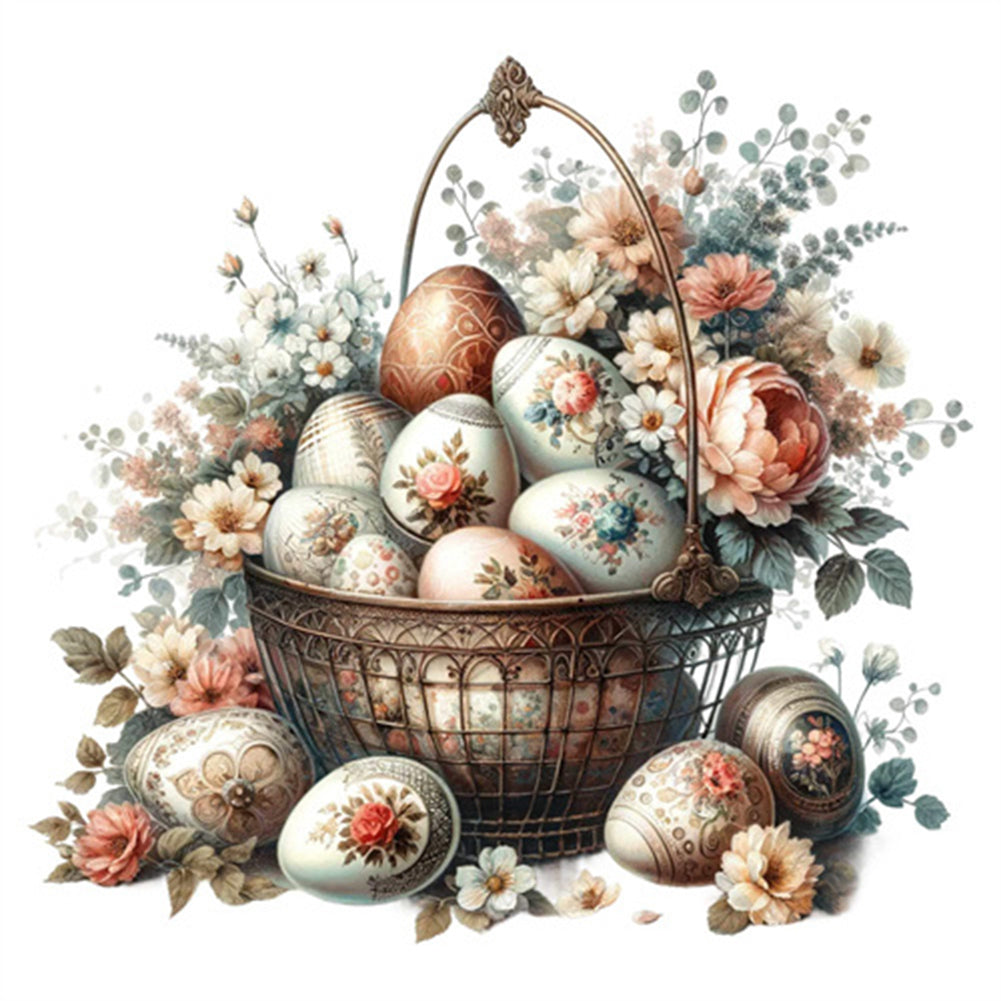 Diamond Painting - Full Square - Easter Egg (30*30CM)