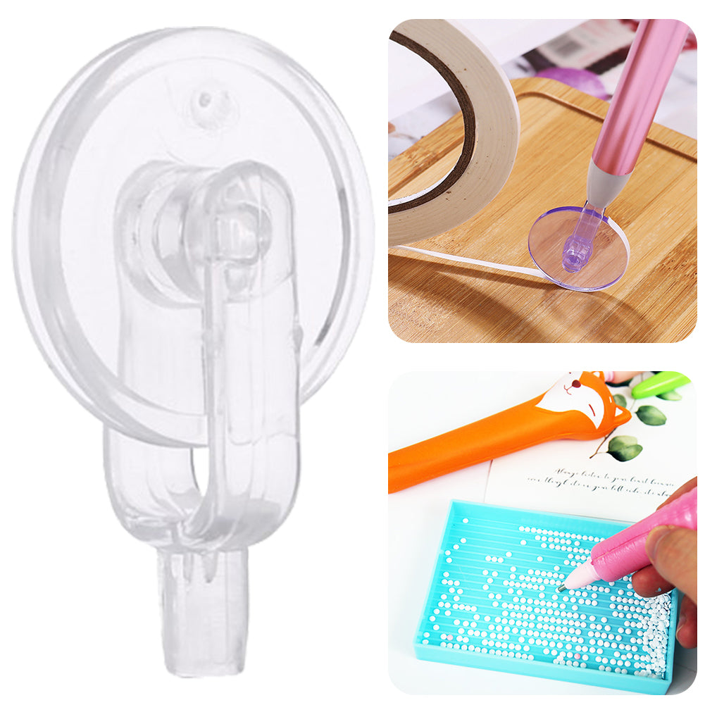 5 Pcs Diamond Paintng Art Wheel with 2Pcs Diamond Painting Glue Clay (White)