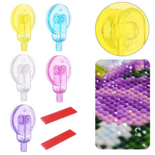 Load image into Gallery viewer, 5Pcs Diamond Paintng Art Wheel with 2Pcs Diamond Painting Glue Clay(Mixed Color)