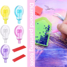 Load image into Gallery viewer, 5Pcs Diamond Paintng Art Wheel with 2Pcs Diamond Painting Glue Clay(Mixed Color)