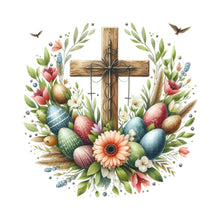 Load image into Gallery viewer, Diamond Painting - Full Square - easter cross (30*30CM)