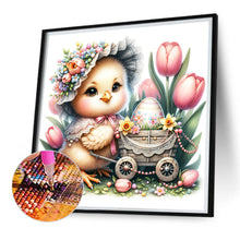 Load image into Gallery viewer, Diamond Painting - Full Square - easter chick (30*30CM)