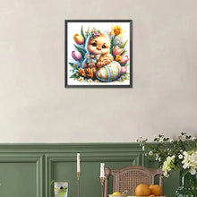 Load image into Gallery viewer, Diamond Painting - Full Square - easter chick (30*30CM)