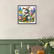 Load image into Gallery viewer, Diamond Painting - Full Square - Easter gnomes and animals (30*30CM)