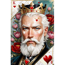 Load image into Gallery viewer, Diamond Painting - Full Round - JQK Poker Characters (40*60CM)