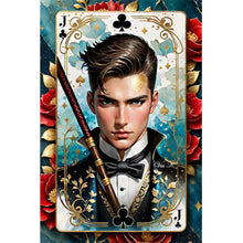 Load image into Gallery viewer, Diamond Painting - Full Round - JQK Poker Characters (40*60CM)