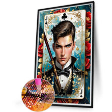Load image into Gallery viewer, Diamond Painting - Full Round - JQK Poker Characters (40*60CM)