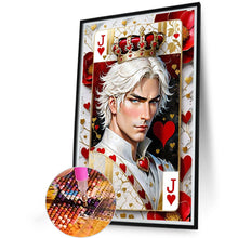 Load image into Gallery viewer, Diamond Painting - Full Round - JQK Poker Characters (40*60CM)